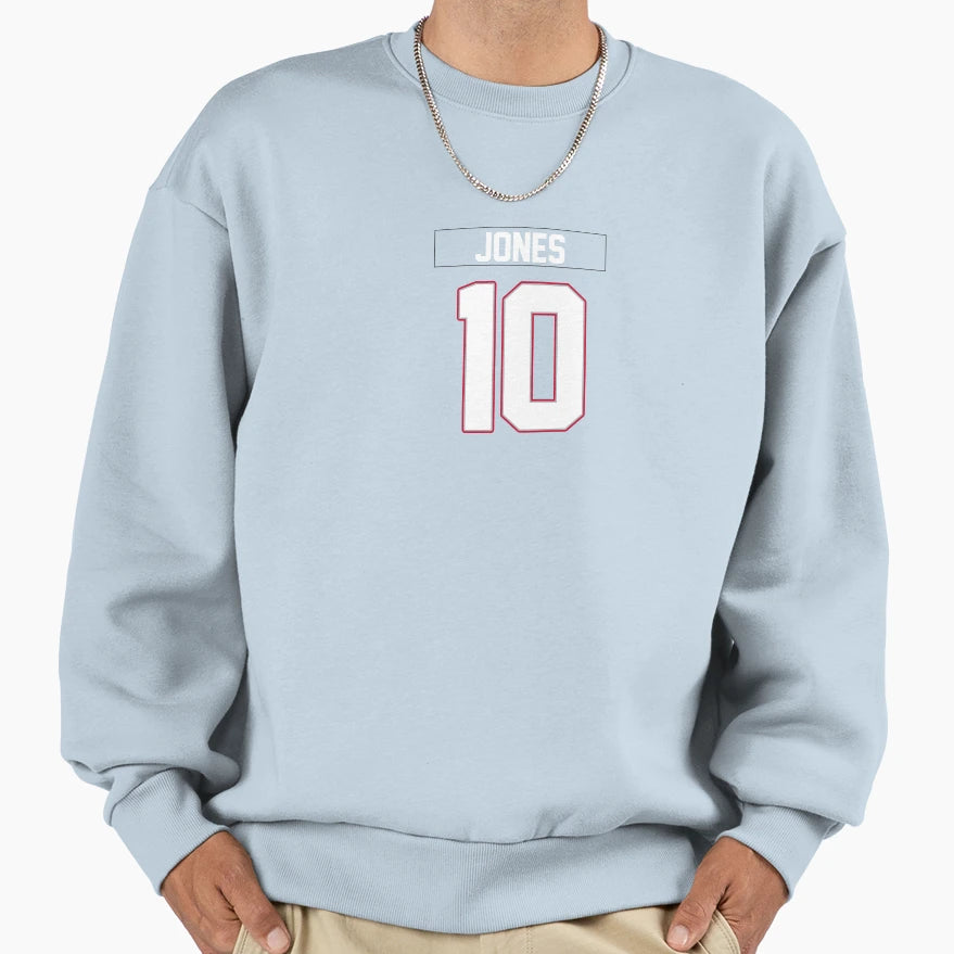 Mac Jones Sweatshirt - Custom Art Print Men Women - T-Shirt, Sweatshirt, Hoodie