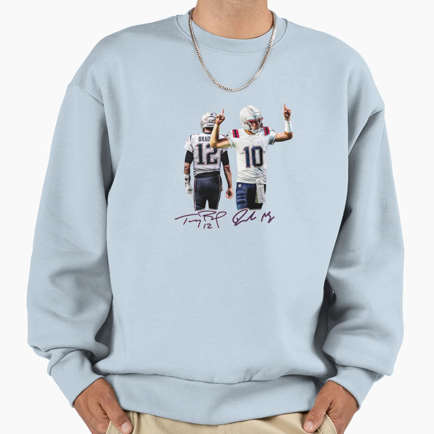Brady Maye Football 90S Maye Sweatshirt - Unique Graphic Men Women - T-Shirt, Sweatshirt, Hoodie