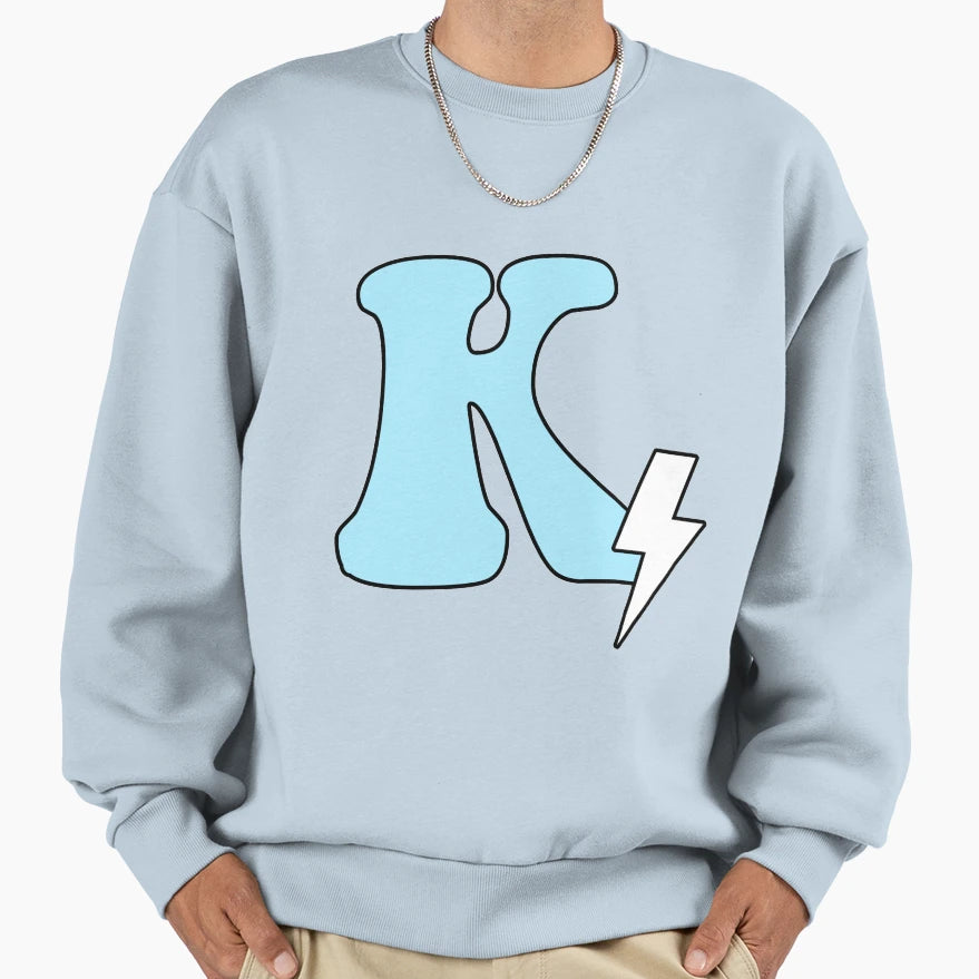 K Lightning Sweatshirt - Custom Art Print Men Women - T-Shirt, Sweatshirt, Hoodie