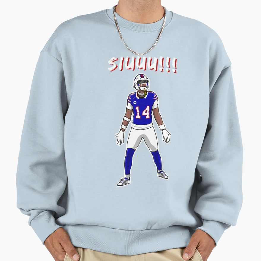Wide Receiver Touchdown American Sweatshirt - Unique Graphic Unisex - T-Shirt, Sweatshirt, Hoodie
