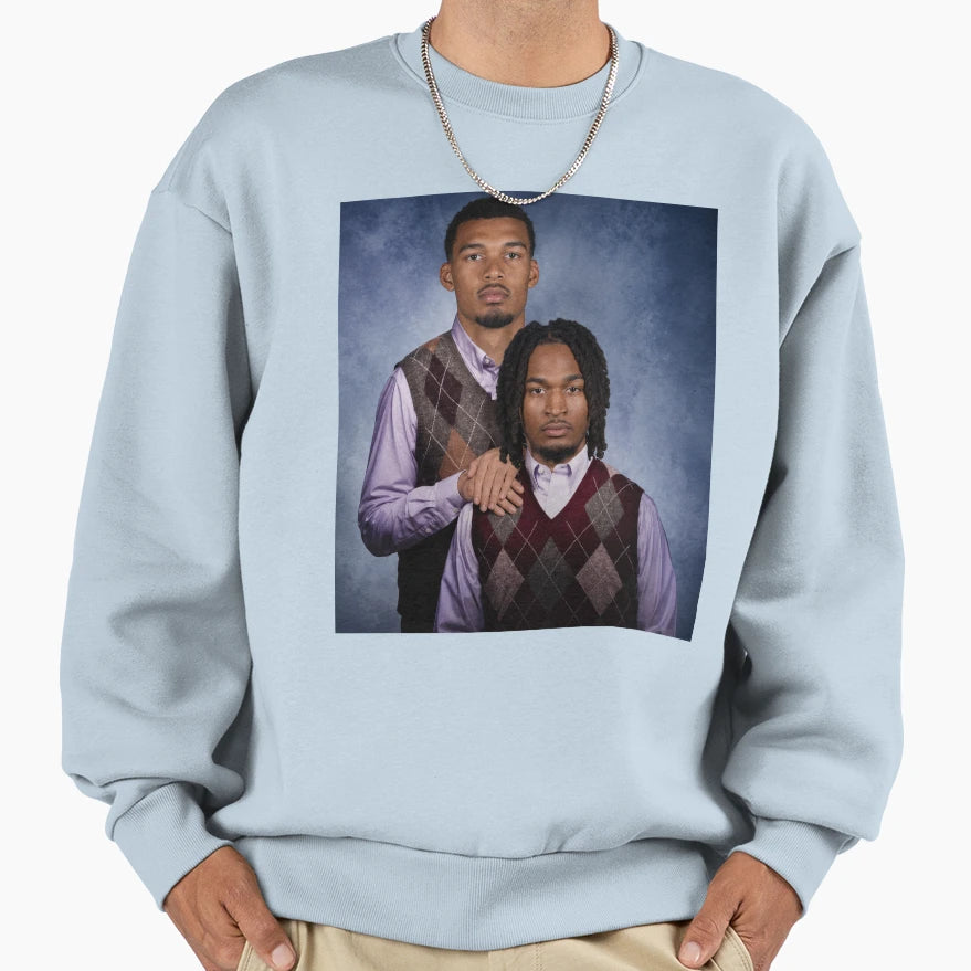 Victor Wembanyama Stephon Castle Step Sweatshirt - Graphic Print Unisex - T-Shirt, Sweatshirt, Hoodie