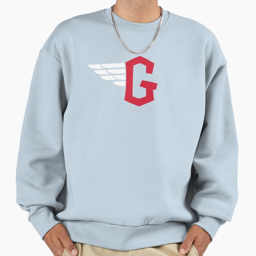 Cleveland Wings Logo Sweatshirt - Casual Everyday Wear Unisex - T-Shirt, Sweatshirt, Hoodie