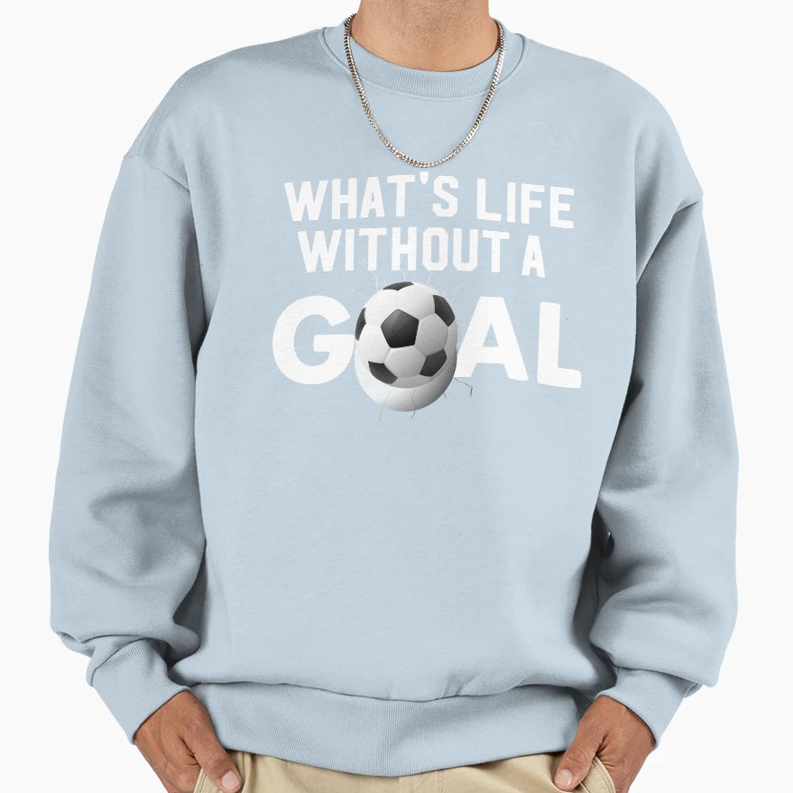 Soccer Fan Coach Player Goals T-Shirt - Minimalist Print Unisex - T-Shirt, Sweatshirt, Hoodie