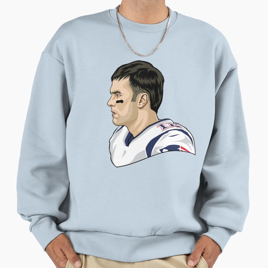 Tom B Iconic Sweatshirt - Fun Novelty Design for Adults - T-Shirt, Sweatshirt, Hoodie