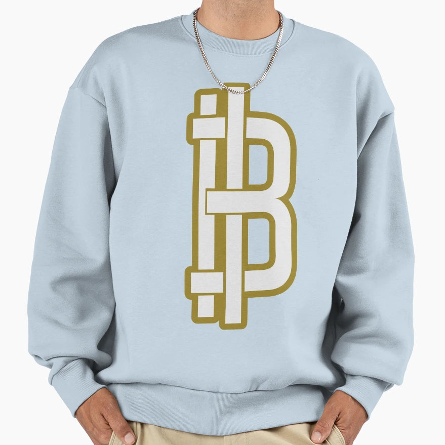 Billionaire White Gold Monogram Sweatshirt - Graphic Print for Adults - T-Shirt, Sweatshirt, Hoodie