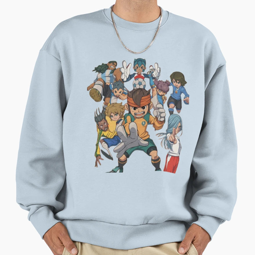 Inazuma Eleven Sweatshirt - Minimalist Print for Adults - T-Shirt, Sweatshirt, Hoodie