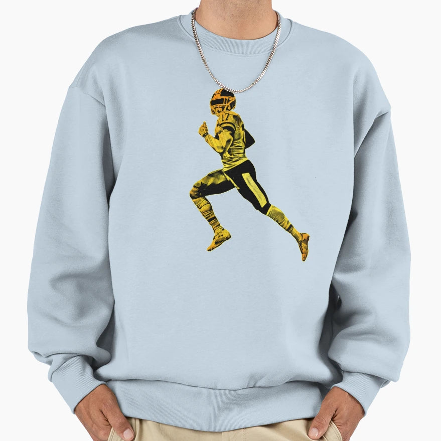 American Football Sweatshirt - Graphic Print Unisex - T-Shirt, Sweatshirt, Hoodie