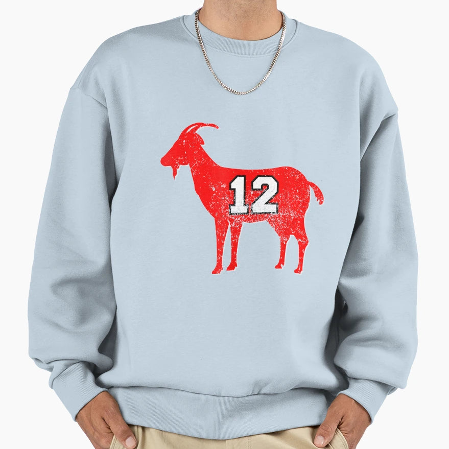 Distressed Goat 12 Sweatshirt - Novelty Apparel for Adults - T-Shirt, Sweatshirt, Hoodie