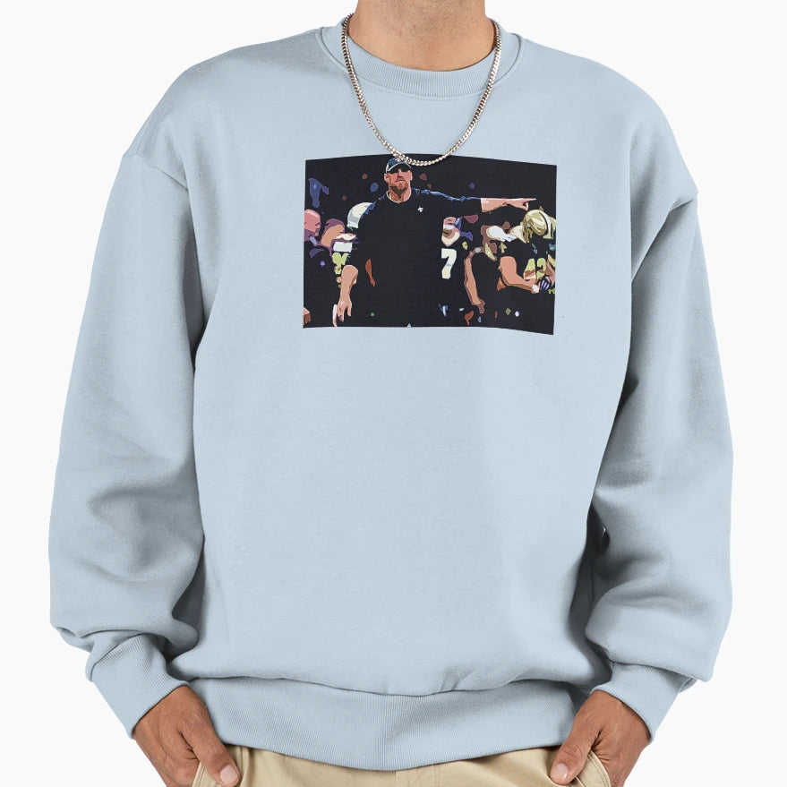 Dan Campbell Sweatshirt - Aesthetic Graphic for Adults - T-Shirt, Sweatshirt, Hoodie