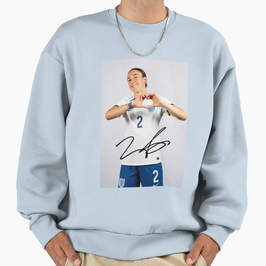Lucy Bronze Signed Autograph Sweatshirt - Custom Art Print for Adults - T-Shirt, Sweatshirt, Hoodie