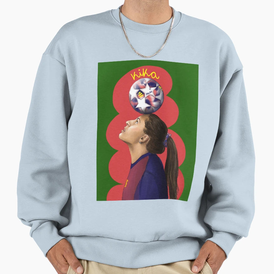 Kika Nazareth Fc Barcelona Sweatshirt - Casual Everyday Wear for Adults - T-Shirt, Sweatshirt, Hoodie