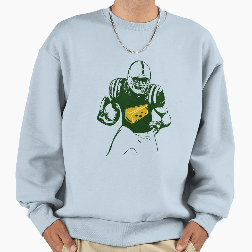 Green Bay Packers Footballer Sweatshirt - Graphic Print Unisex - T-Shirt, Sweatshirt, Hoodie