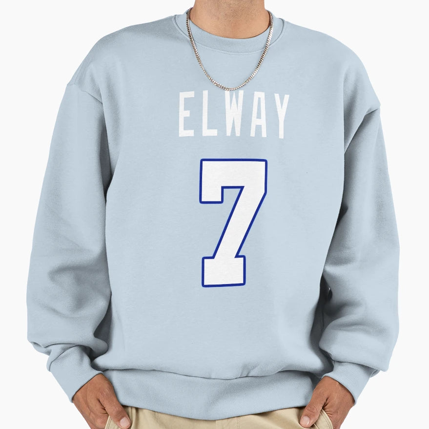 John Elway Sweatshirt - Trendy Graphic Men Women - T-Shirt, Sweatshirt, Hoodie
