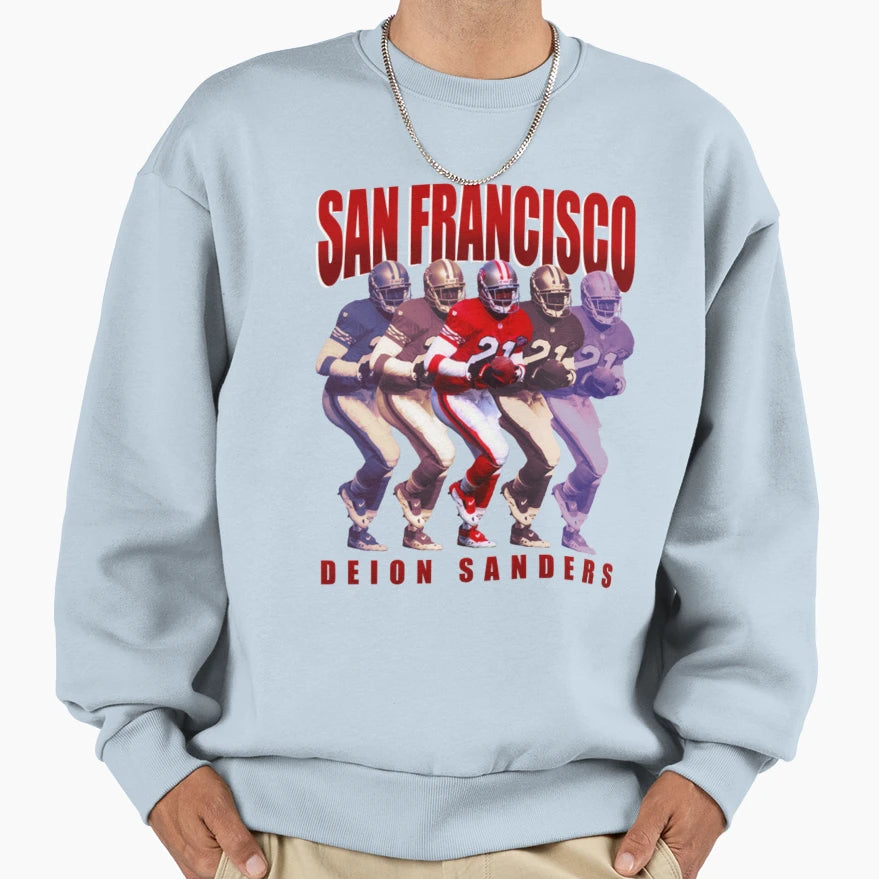 Deion Sanders Sweatshirt - Graphic Print Unisex - T-Shirt, Sweatshirt, Hoodie