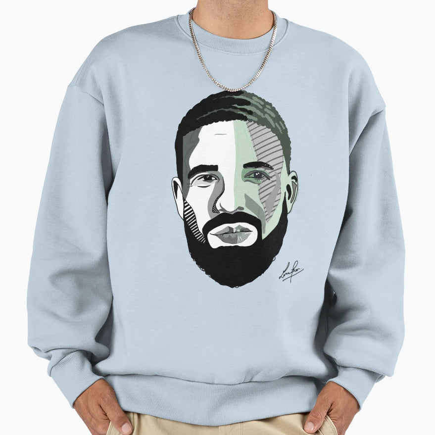Rapper Artist Impression Fan Art Sweatshirt - Minimalist Print for Adults - T-Shirt, Sweatshirt, Hoodie