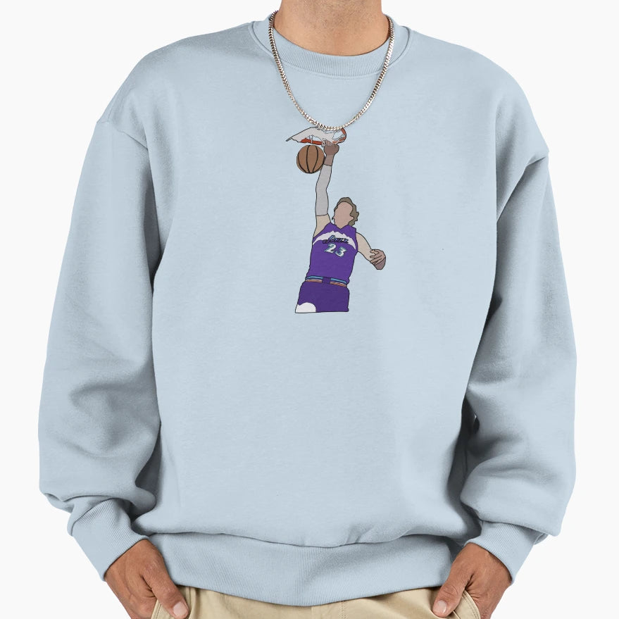 Lauri Markannen Dunk Sweatshirt - Novelty Apparel Men Women - T-Shirt, Sweatshirt, Hoodie