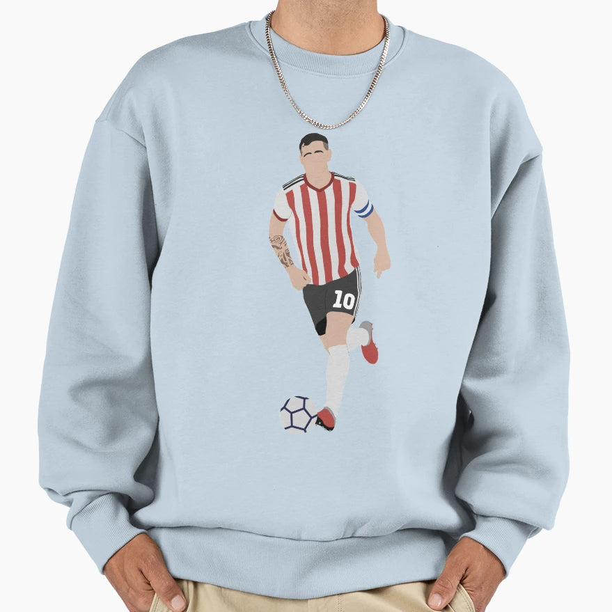 Billy Sharp Sweatshirt - Fun Novelty Design for Adults - T-Shirt, Sweatshirt, Hoodie