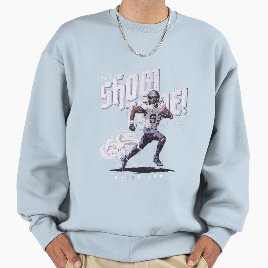 Aaron Jones Minnesota Show Sweatshirt - Casual Everyday Wear Men Women - T-Shirt, Sweatshirt, Hoodie