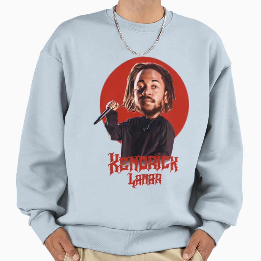 Kendricks Big Head Sweatshirt - Fun Novelty Design for Adults - T-Shirt, Sweatshirt, Hoodie