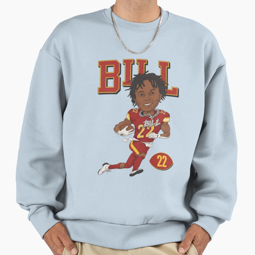 Bill Jacory Croskey Merritt 22 Sweatshirt - Streetwear Style Unisex - T-Shirt, Sweatshirt, Hoodie
