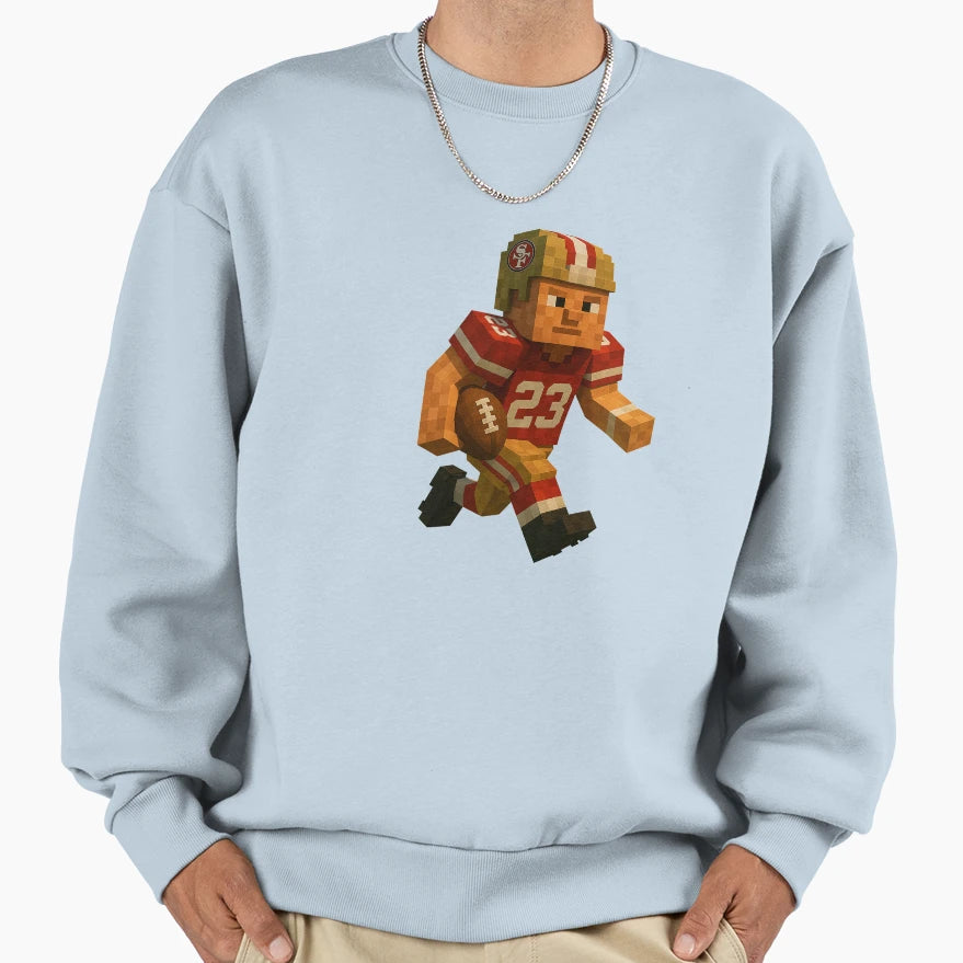 Blocky Mccaff Sweatshirt - Trendy Graphic for Adults - T-Shirt, Sweatshirt, Hoodie