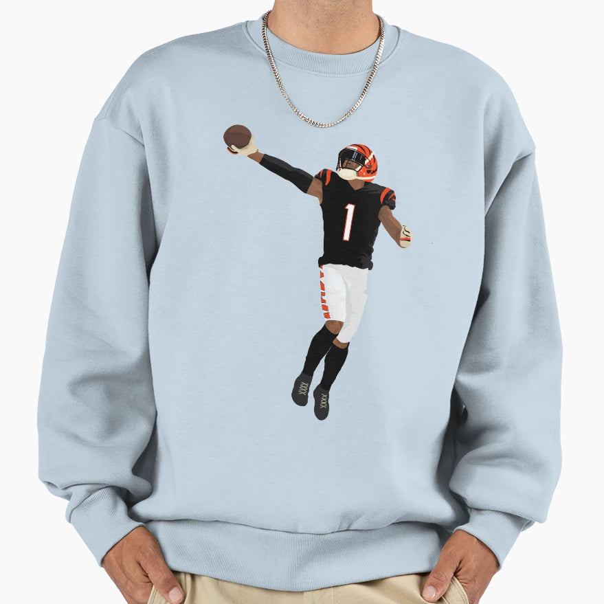 Jamarr Chase Sweatshirt - Novelty Apparel Men Women - T-Shirt, Sweatshirt, Hoodie