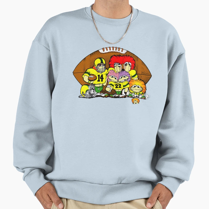Football Team Players Clamkin Family Sweatshirt - Custom Art Print Unisex - T-Shirt, Sweatshirt, Hoodie