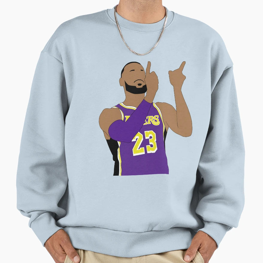 Lebron James Showtime Sweatshirt - Graphic Print Unisex - T-Shirt, Sweatshirt, Hoodie