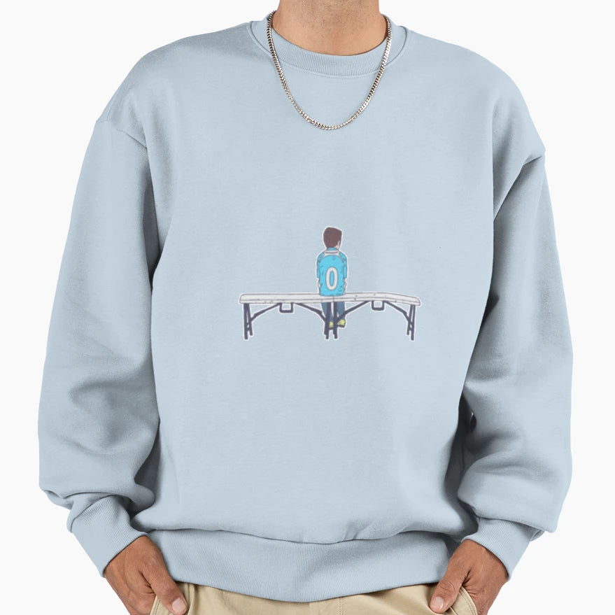 Benchwarmer Pocket Soccer Sweatshirt - Fun Novelty Design Men Women - T-Shirt, Sweatshirt, Hoodie