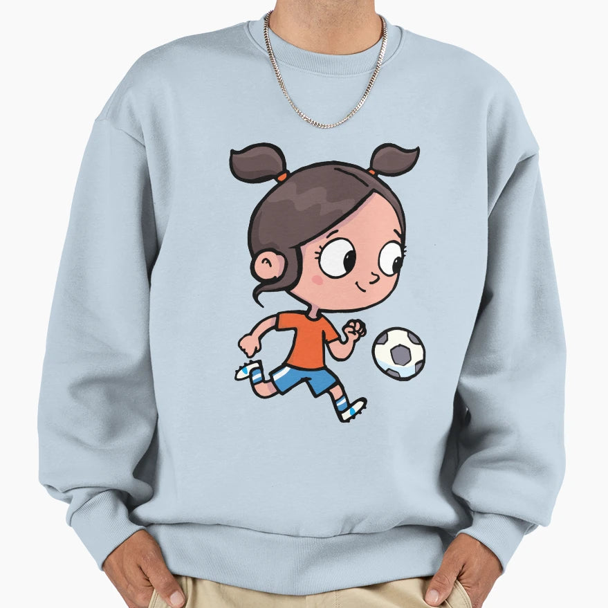 Ponytails Successfully Leads Sweatshirt - Minimalist Print for Adults - T-Shirt, Sweatshirt, Hoodie
