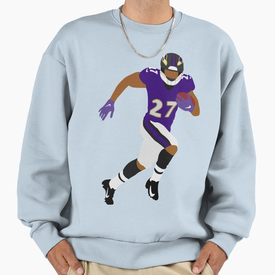 Jk Dobbins Sweatshirt - Fun Novelty Design for Adults - T-Shirt, Sweatshirt, Hoodie