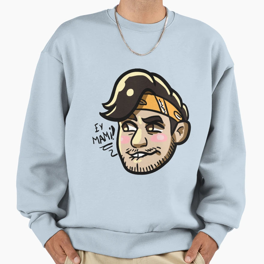Hey Mom Sweatshirt - Minimalist Print Unisex - T-Shirt, Sweatshirt, Hoodie