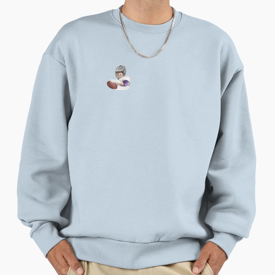 Illustration If American Football Sweatshirt - Novelty Apparel Unisex - T-Shirt, Sweatshirt, Hoodie