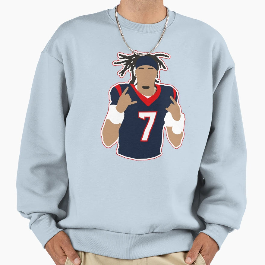 Cj Stroud Sweatshirt - Trendy Graphic for Adults - T-Shirt, Sweatshirt, Hoodie