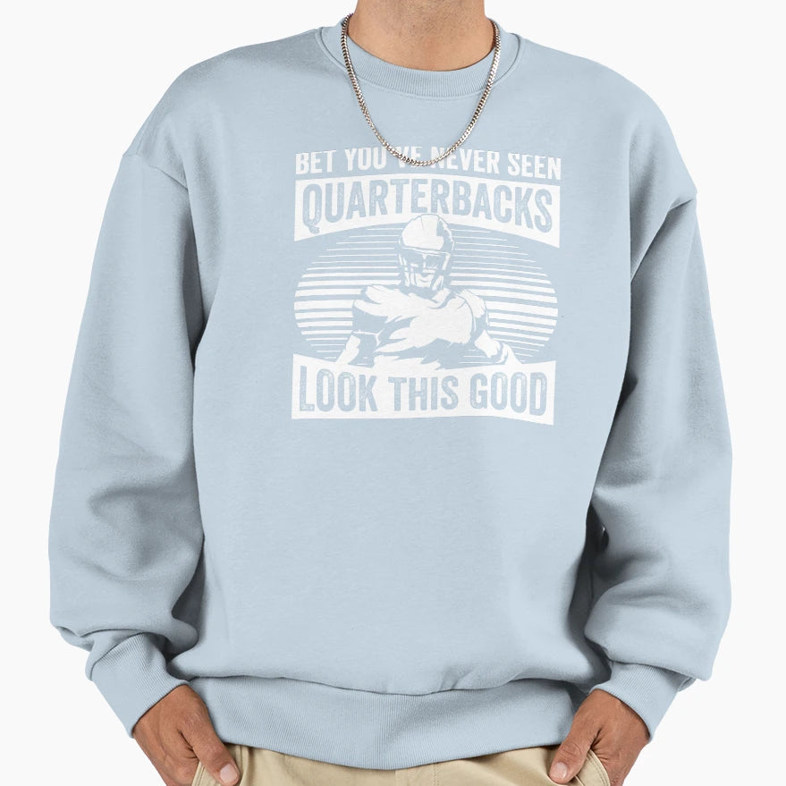 Football Quarterbacks Security Sweatshirt - Casual Everyday Wear Men Women - T-Shirt, Sweatshirt, Hoodie