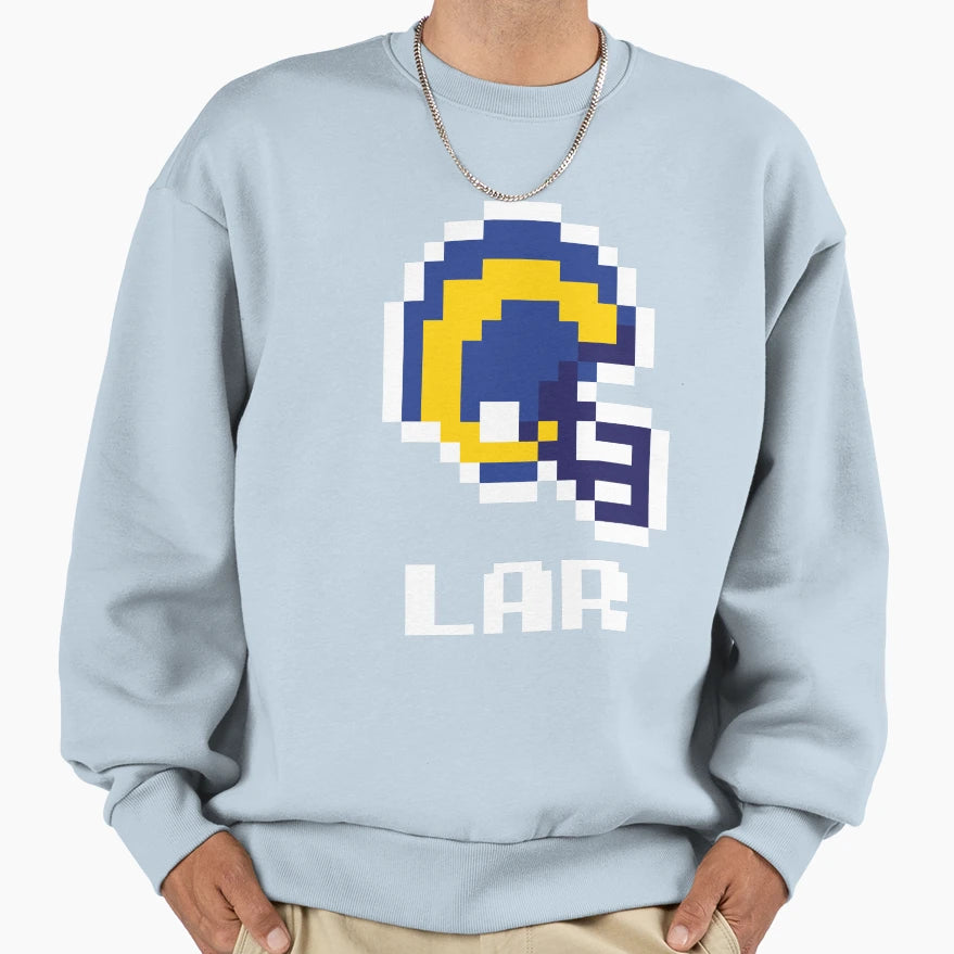 Los Angeles Rams Tecmo Super Bowl Sweatshirt - Streetwear Style Men Women - T-Shirt, Sweatshirt, Hoodie