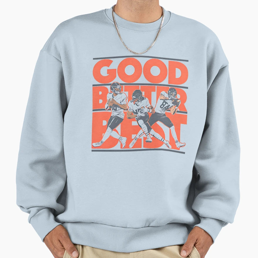 CW Rome Odunze Colston Loveland Sweatshirt - Unique Graphic for Adults - T-Shirt, Sweatshirt, Hoodie