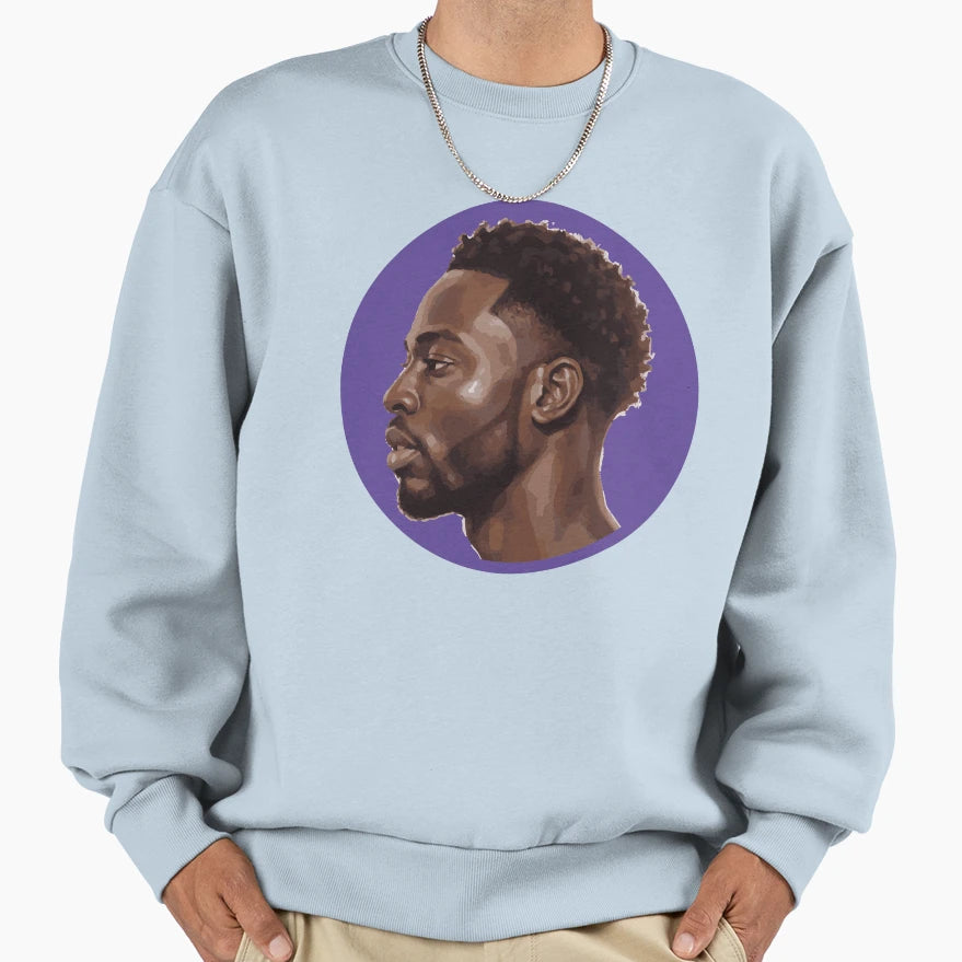 Dadju Purple Drawing Sweatshirt - Novelty Apparel Unisex - T-Shirt, Sweatshirt, Hoodie