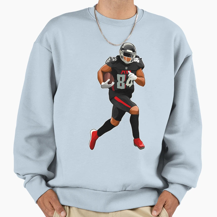 Cordarrelle Patterson 84 Runs Sweatshirt - Unique Graphic for Adults - T-Shirt, Sweatshirt, Hoodie