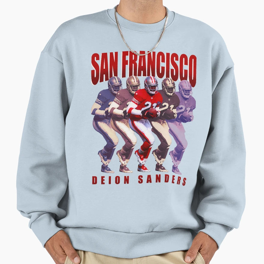 Art San Francisco 49Ers Sweatshirt - Fun Novelty Design Men Women - T-Shirt, Sweatshirt, Hoodie