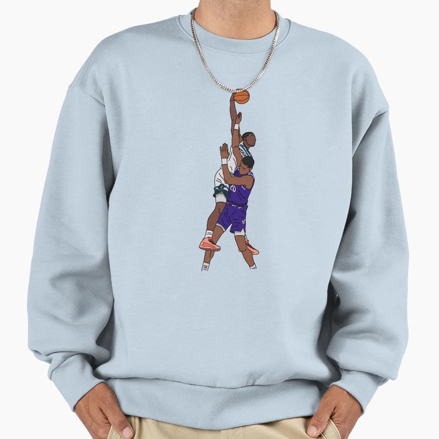 Anthony Edwards Dunk Sweatshirt - Minimalist Print Men Women - T-Shirt, Sweatshirt, Hoodie
