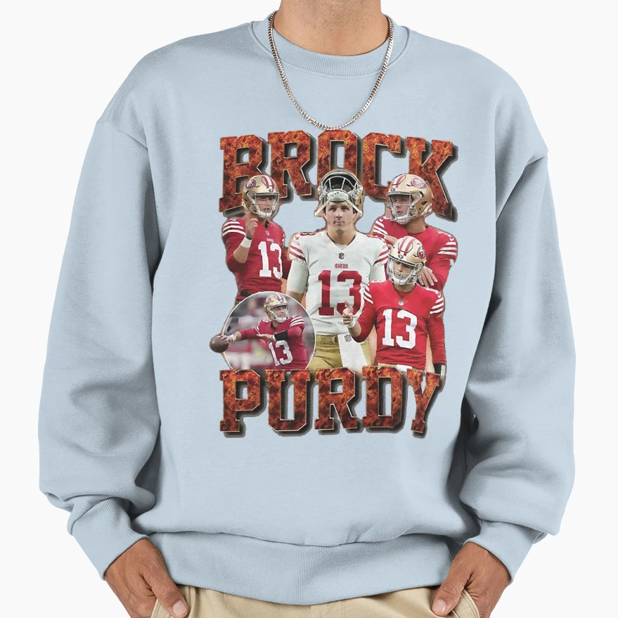 Blazing Purdy Sweatshirt - Graphic Print Unisex - T-Shirt, Sweatshirt, Hoodie