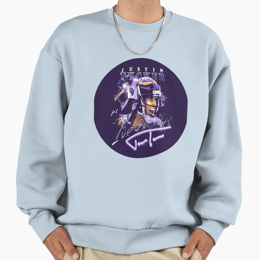 Justin Tucker Sweatshirt - Graphic Print Men Women - T-Shirt, Sweatshirt, Hoodie