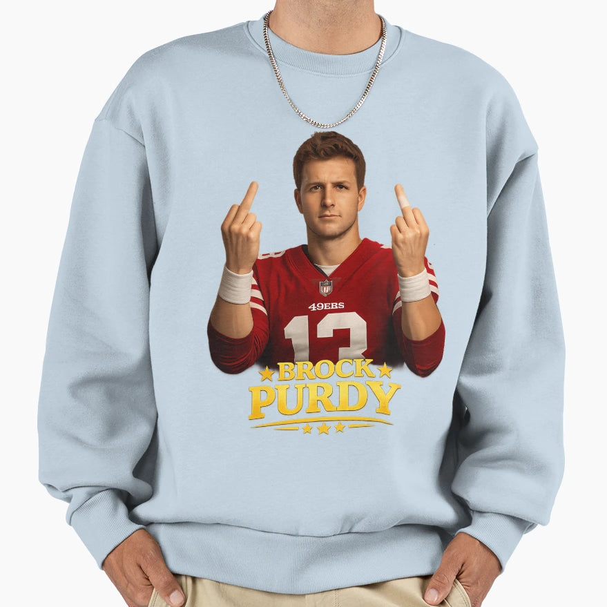 BP Flipping Bird Sweatshirt - Unique Graphic Unisex - T-Shirt, Sweatshirt, Hoodie
