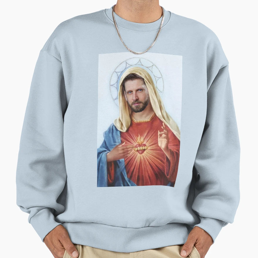Saint Larry Rickard Sweatshirt - Graphic Print Unisex - T-Shirt, Sweatshirt, Hoodie