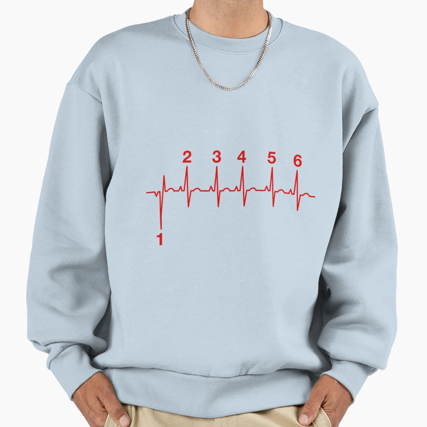 Motorcycle Life Line Gear Shift T-Shirt - Novelty Apparel Unisex - T-Shirt, Sweatshirt, Hoodie
