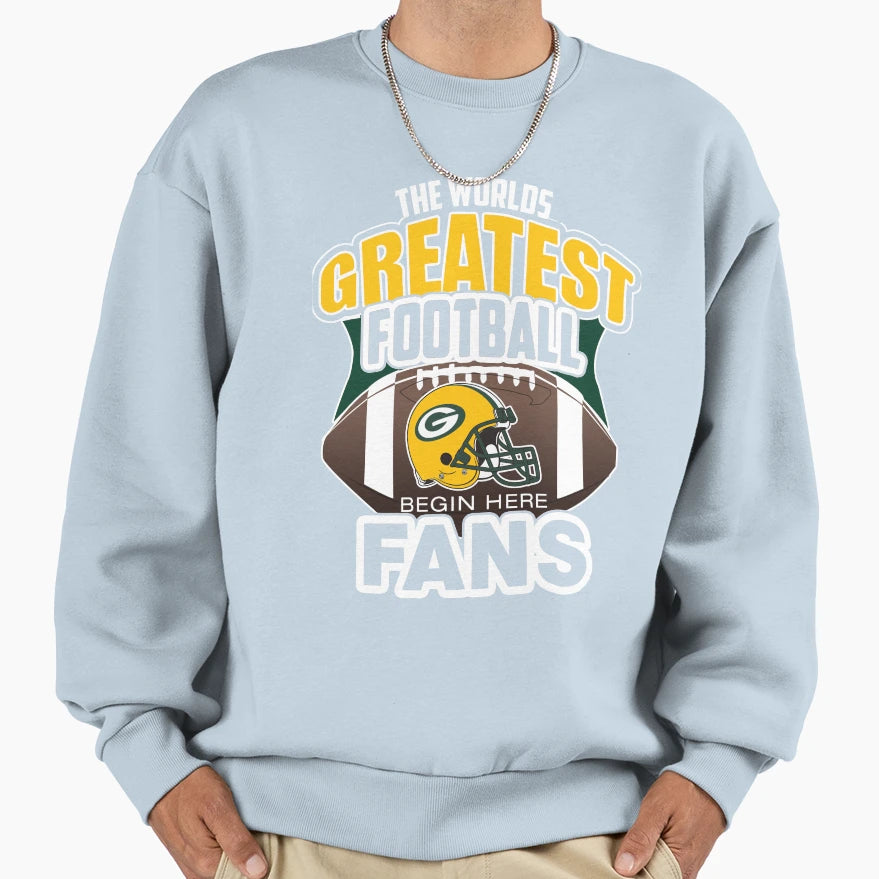 Green Bay P Ck Rs 24 Sweatshirt - Casual Everyday Wear for Adults - T-Shirt, Sweatshirt, Hoodie