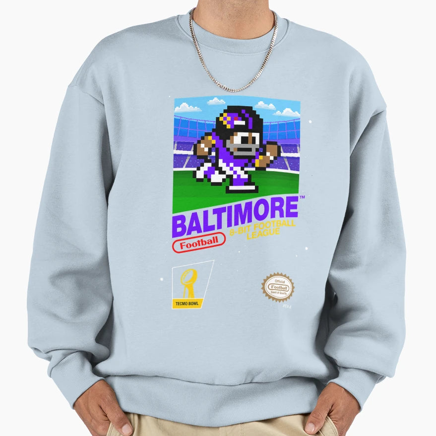 Baltimore Ravens Sweatshirt - Fun Novelty Design for Adults - T-Shirt, Sweatshirt, Hoodie