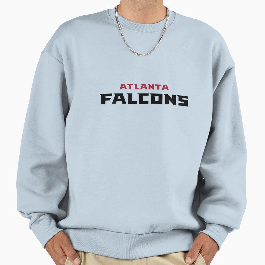 Falcons Wordmark Sweatshirt - Unique Graphic Unisex - T-Shirt, Sweatshirt, Hoodie