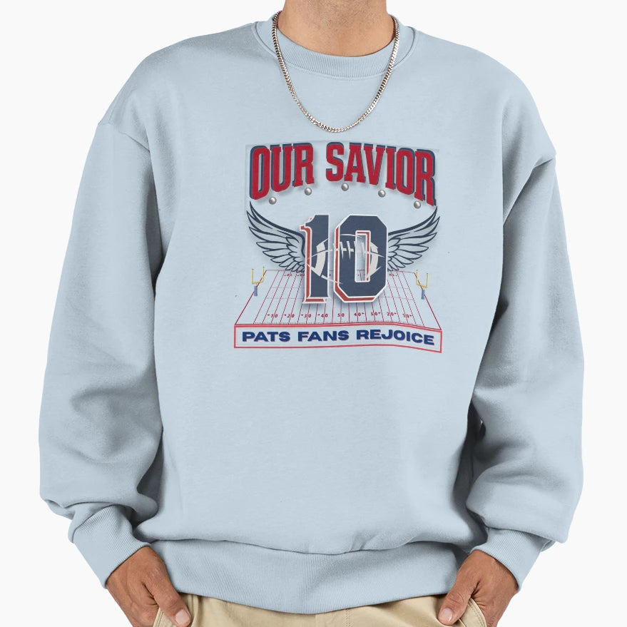 Die Hard Patriots Fans Rejoice Sweatshirt - Fun Novelty Design Unisex - T-Shirt, Sweatshirt, Hoodie